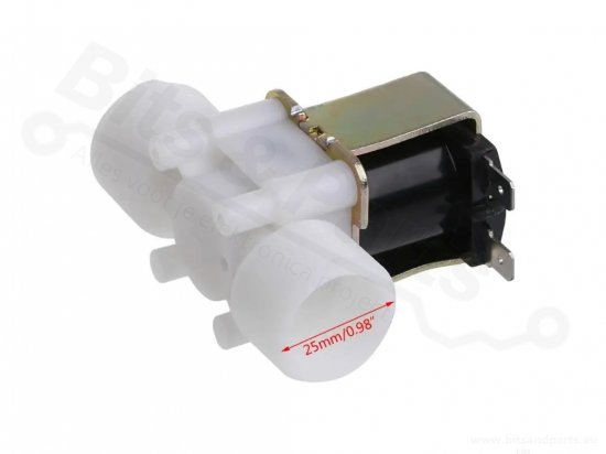 Water valve with 3/4 inch screw connection 12VDC